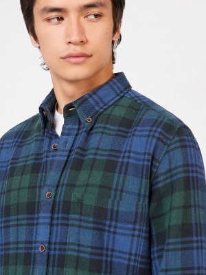 Camisas Ben Sherman Signature Tartan Check Verde | 192-HKFQYD