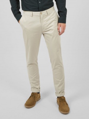 Pantalon Ben Sherman Signature Skinny Stretch Chino Blancas | 367-SPGFHW