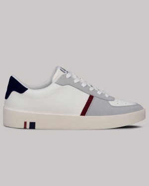 Zapatillas Ben Sherman Richmond Blancas Azul Marino | 198-UCJBZH