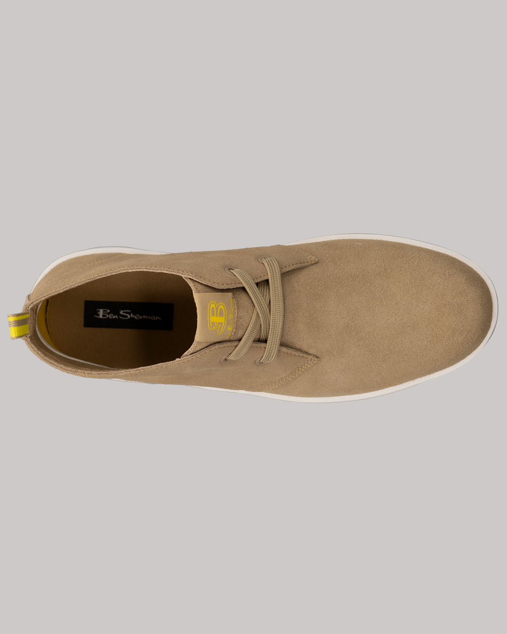 Botas Ben Sherman Thames Chukka Marrones Blancas Amarillo | 853-AGVHSZ