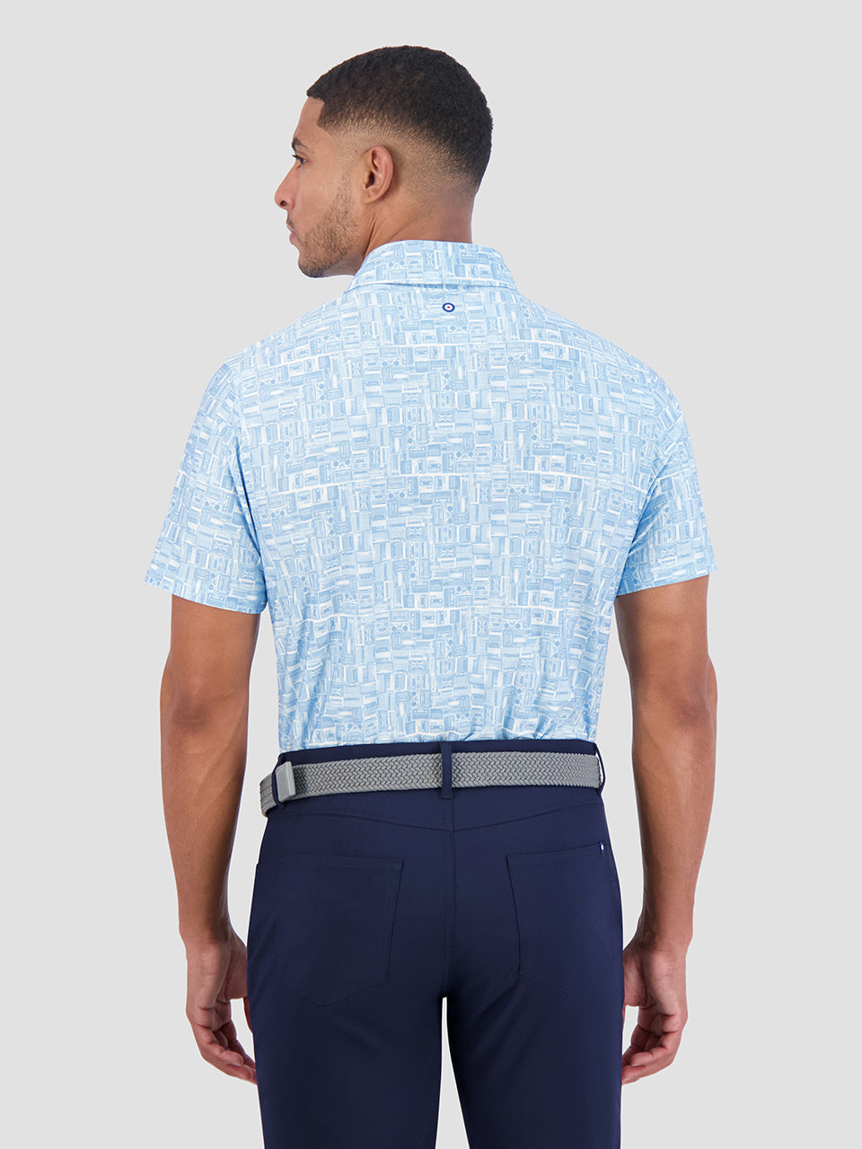 Camisa Polo Ben Sherman Radio Stack Tech Jersey Sports Fit Azules | 357-LHXBOI