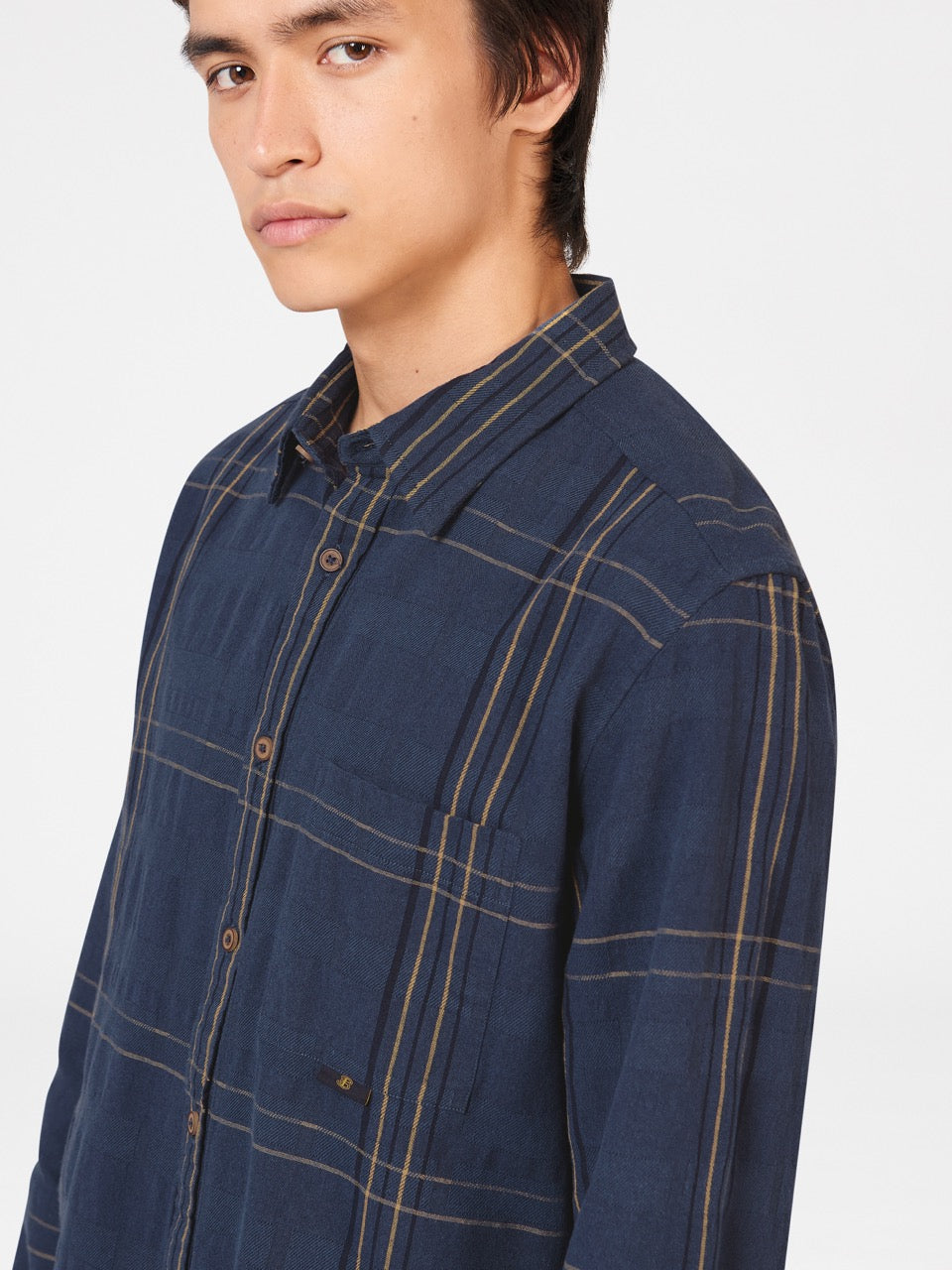 Camisas Ben Sherman B by Ben Sherman Indigo Check Indigo | 305-TFMLZO