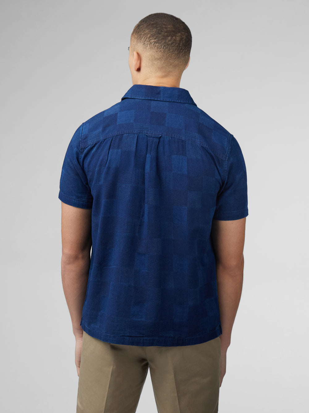 Camisas Ben Sherman B by Ben Sherman Indigo Check Azul Marino | 482-EYMDPT