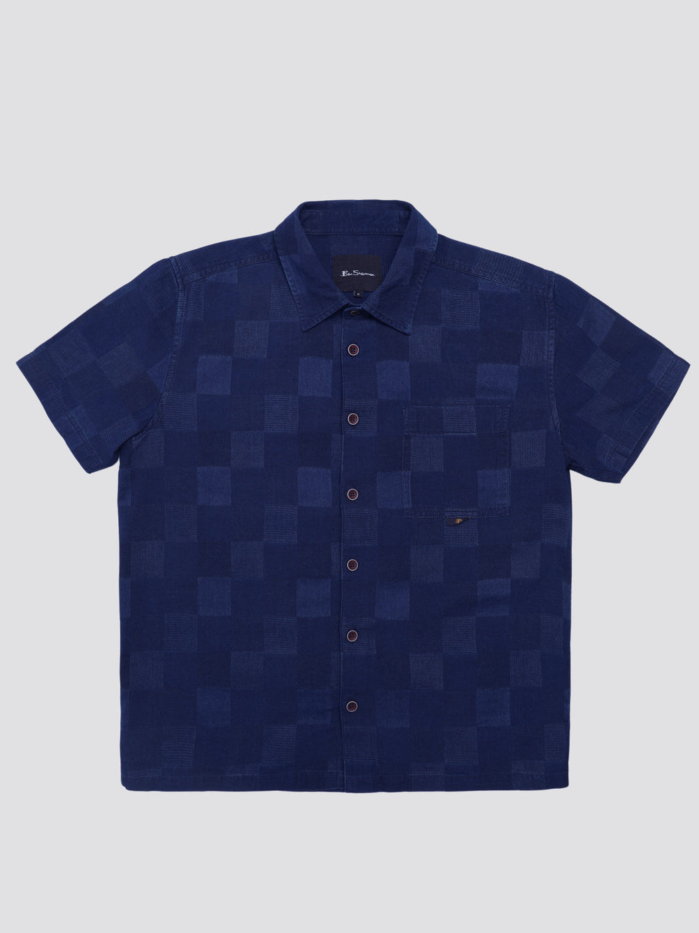 Camisas Ben Sherman B by Ben Sherman Indigo Check Azul Marino | 482-EYMDPT