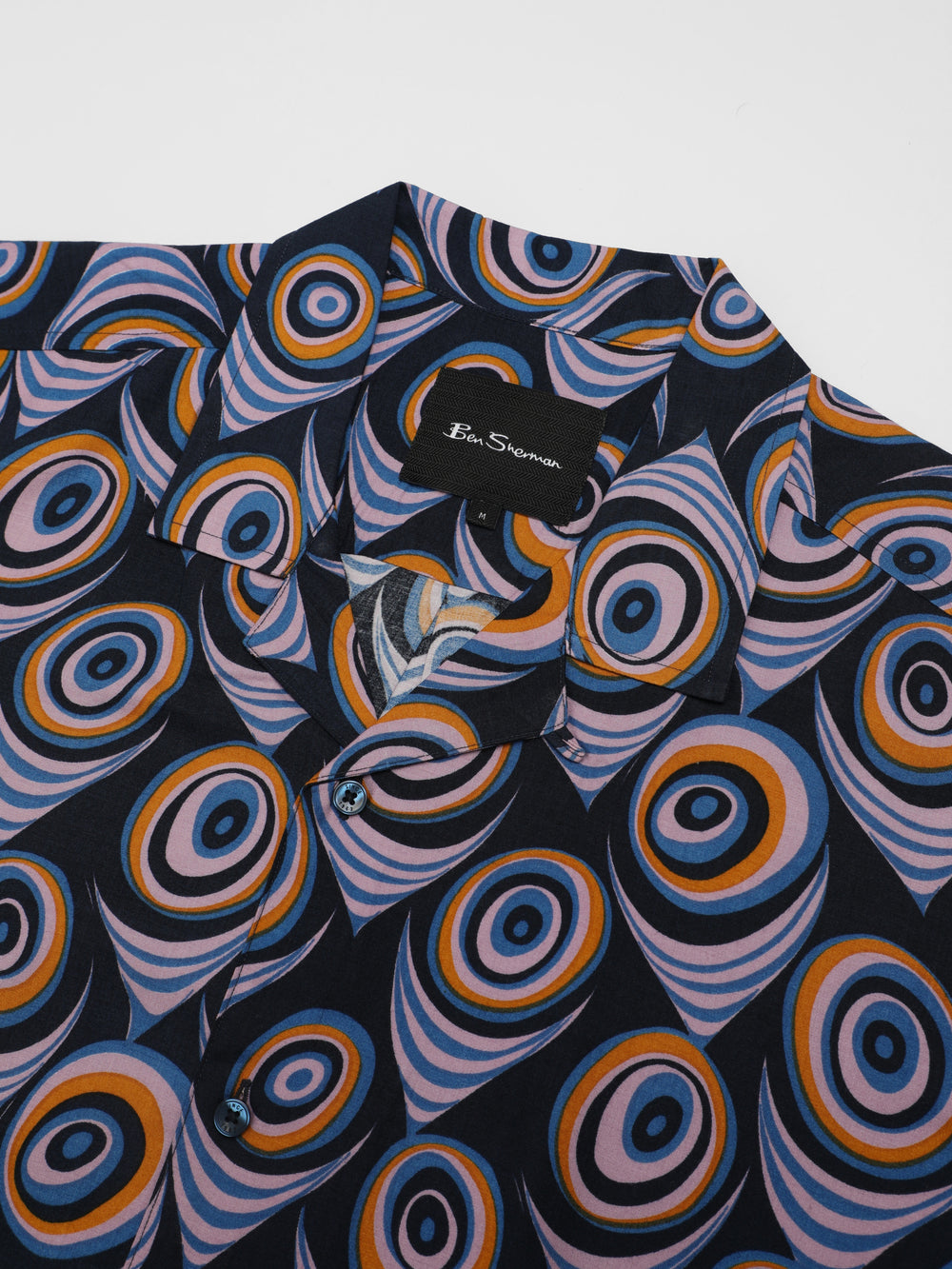 Camisas Ben Sherman B by Ben Sherman Psychedelic Print Moradas | 047-SGDXCM