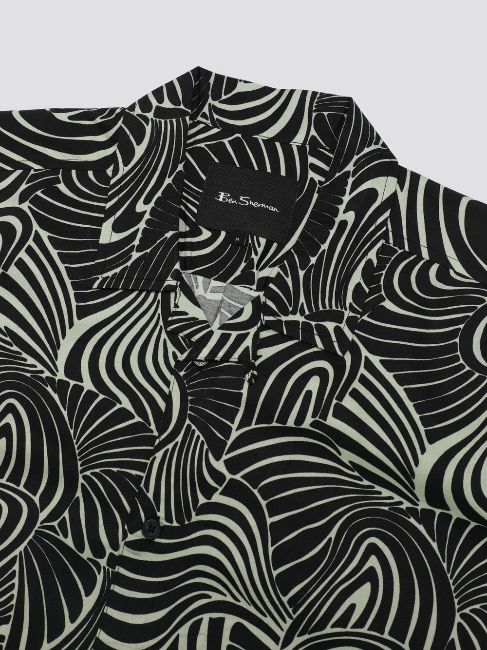 Camisas Ben Sherman B by Ben Sherman Psychedelic Swirl Print Verde Menta | 734-DZTJCN