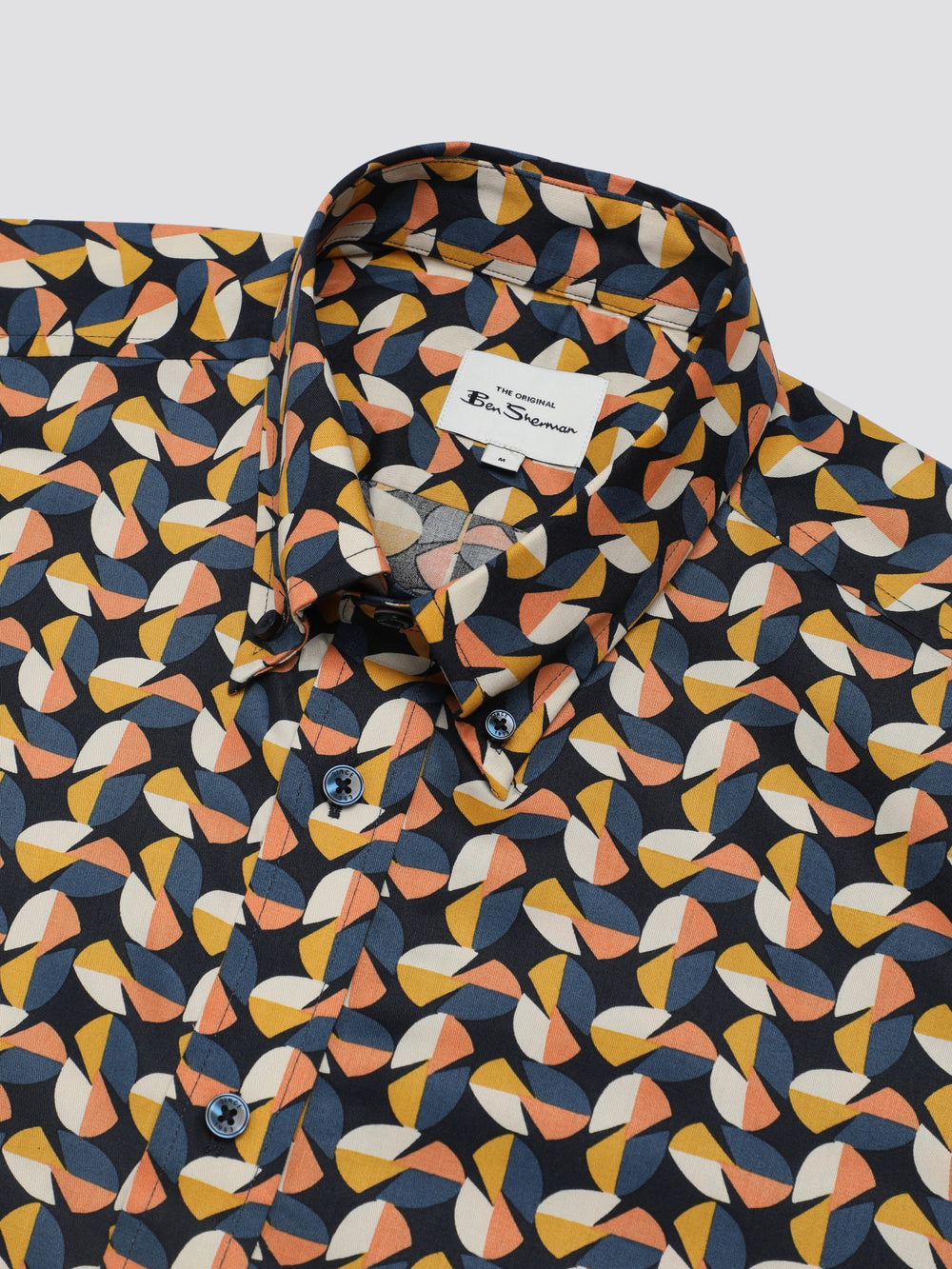 Camisas Ben Sherman Bahaus Geo Amarillo | 092-ZMGQIX