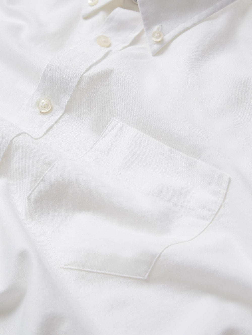 Camisas Ben Sherman Signature Organic Long-Sleeve Oxford Blancas | 029-GABJCF