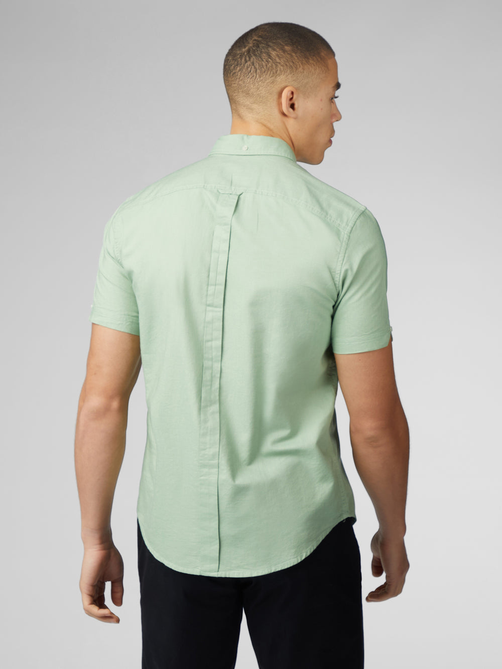 Camisas Ben Sherman Signature Short Sleeve Oxford Verde | 016-THIPXF