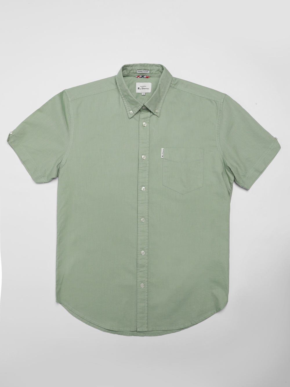 Camisas Ben Sherman Signature Short Sleeve Oxford Verde | 016-THIPXF