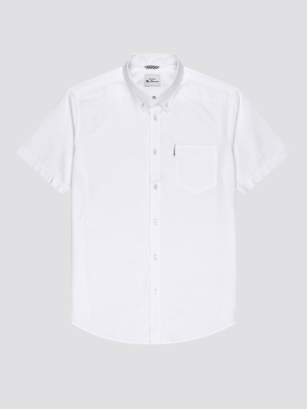 Camisas Ben Sherman Signature Short Sleeve Oxford Blancas | 021-EZRLPX