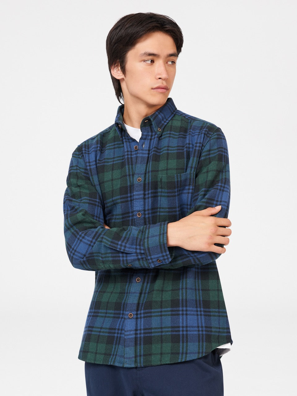 Camisas Ben Sherman Signature Tartan Check Verde | 192-HKFQYD