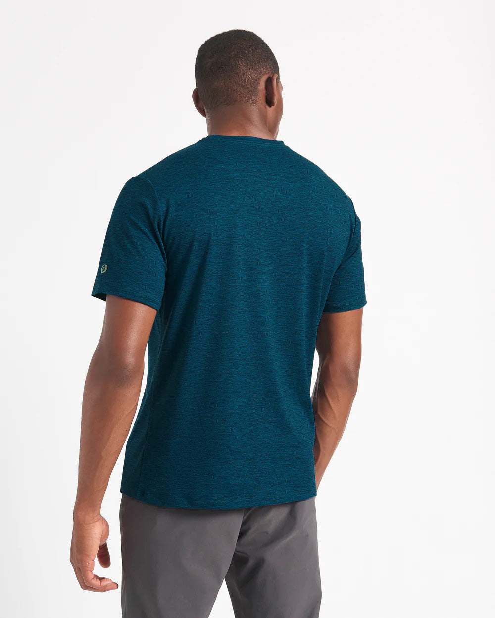 Camiseta Ben Sherman Performance Stretch Marl Heather Azul Marino | 962-YGXVDQ