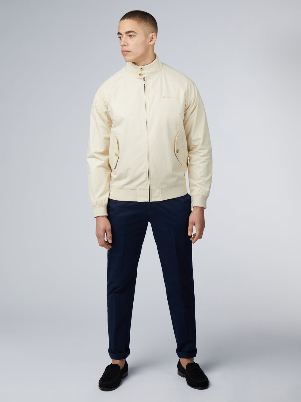 Chompas Ben Sherman Signature Harrington Creme | 538-TPYSCA