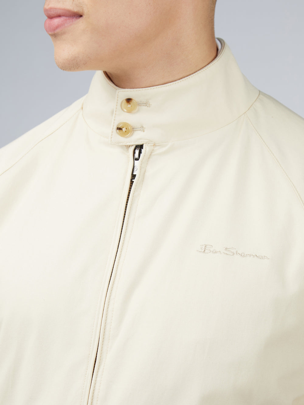 Chompas Ben Sherman Signature Harrington Creme | 538-TPYSCA