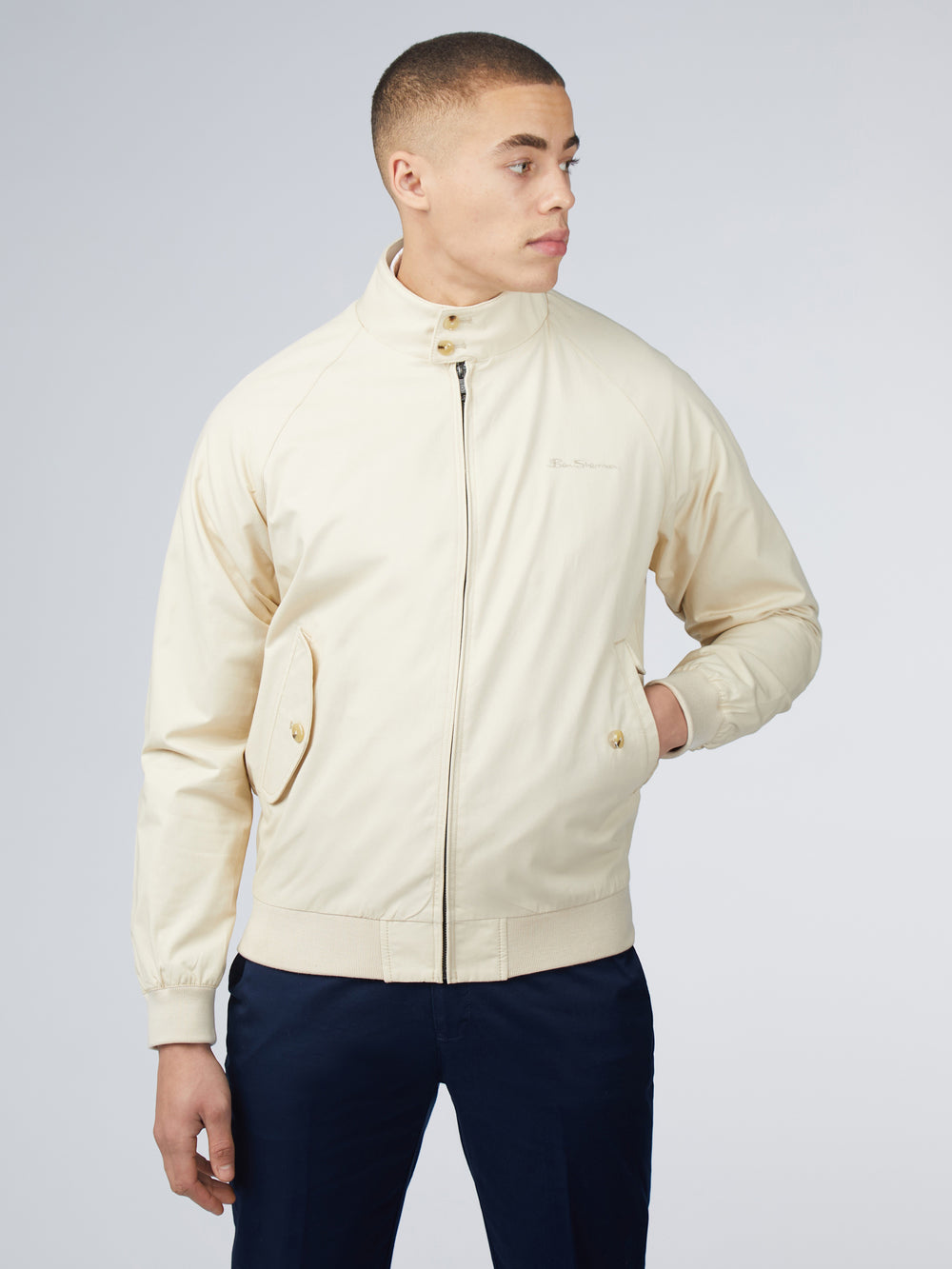 Chompas Ben Sherman Signature Harrington Creme | 538-TPYSCA