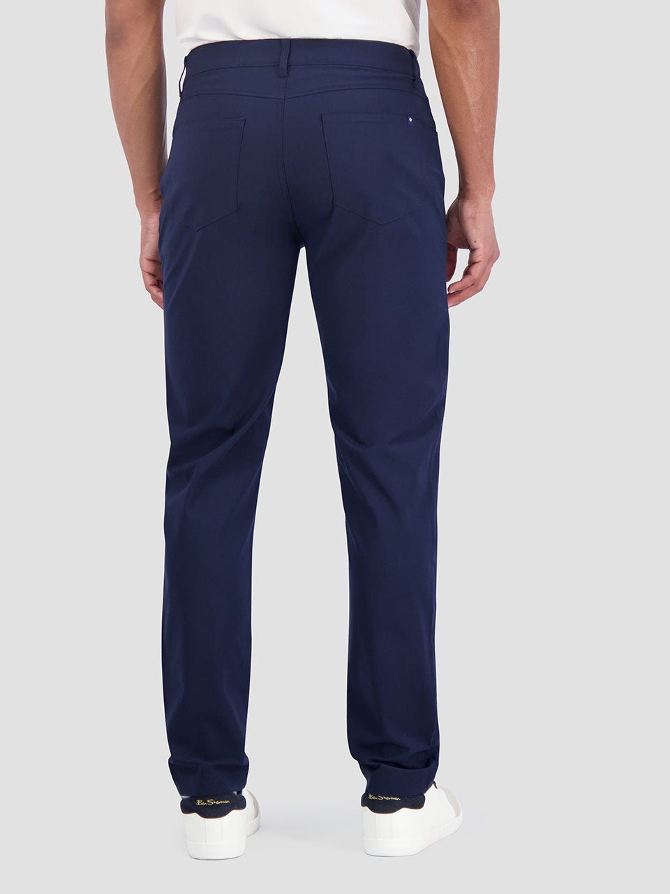 Pantalon Ben Sherman 4Way Stretch Tech Long Azul Marino | 734-EAYVJI