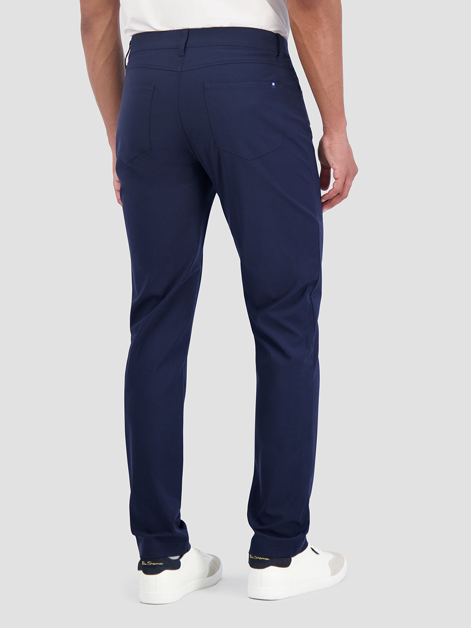 Pantalon Ben Sherman 4Way Stretch Tech Long Azul Marino | 734-EAYVJI