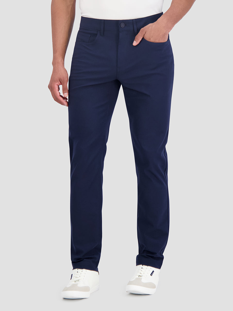 Pantalon Ben Sherman 4Way Stretch Tech Long Azul Marino | 734-EAYVJI