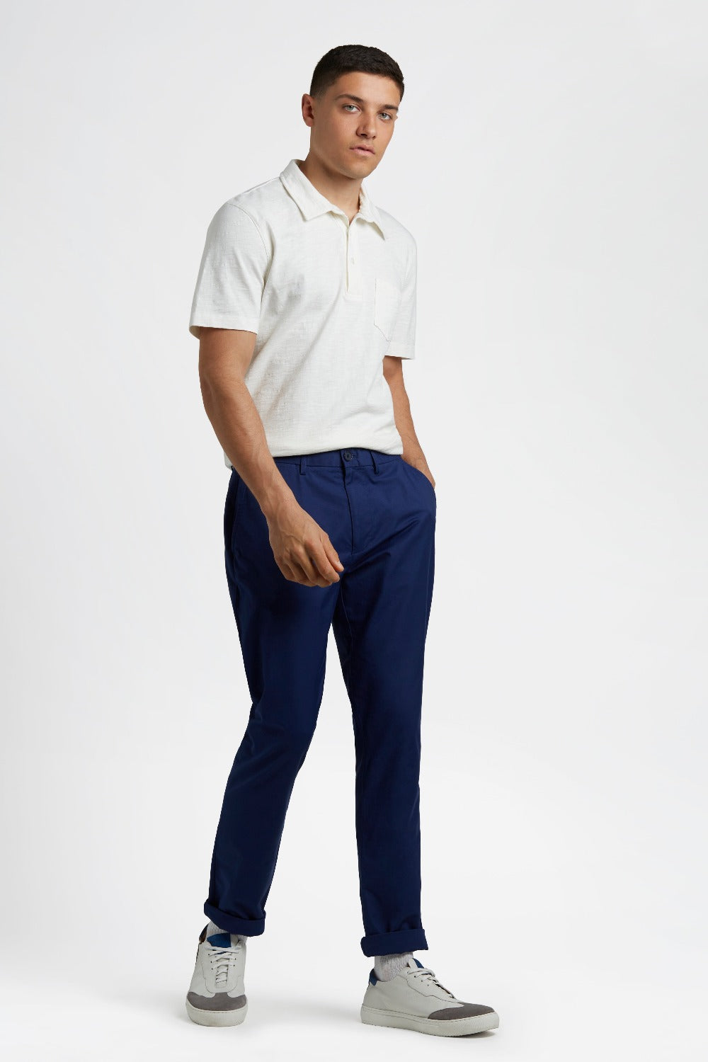 Pantalon Ben Sherman Everyday Slim Fit Chino Azul Marino | 568-VGORHW