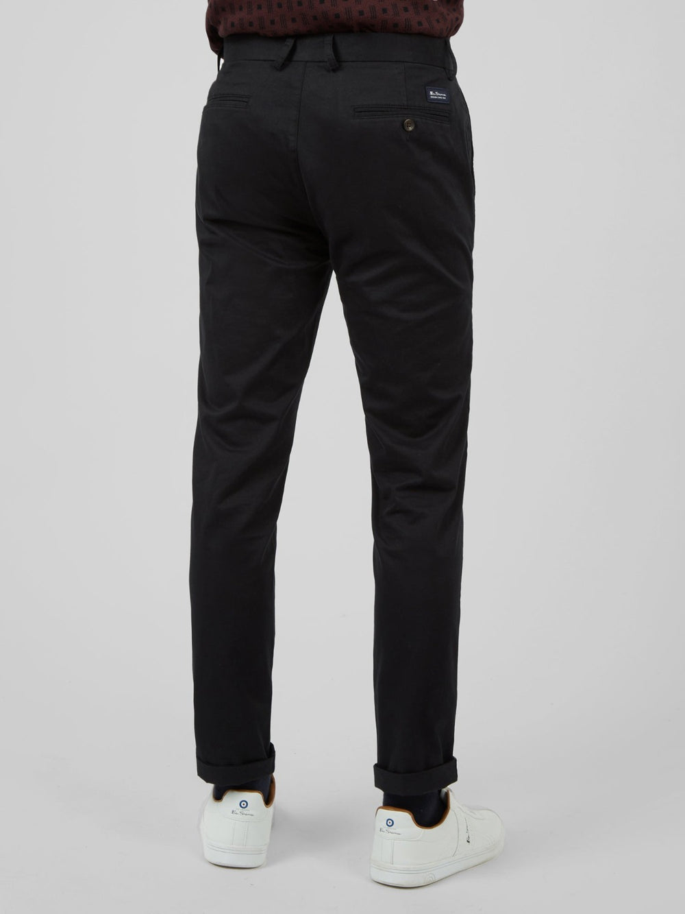 Pantalon Ben Sherman Signature Skinny Stretch Chino Negras | 843-SGCYDT