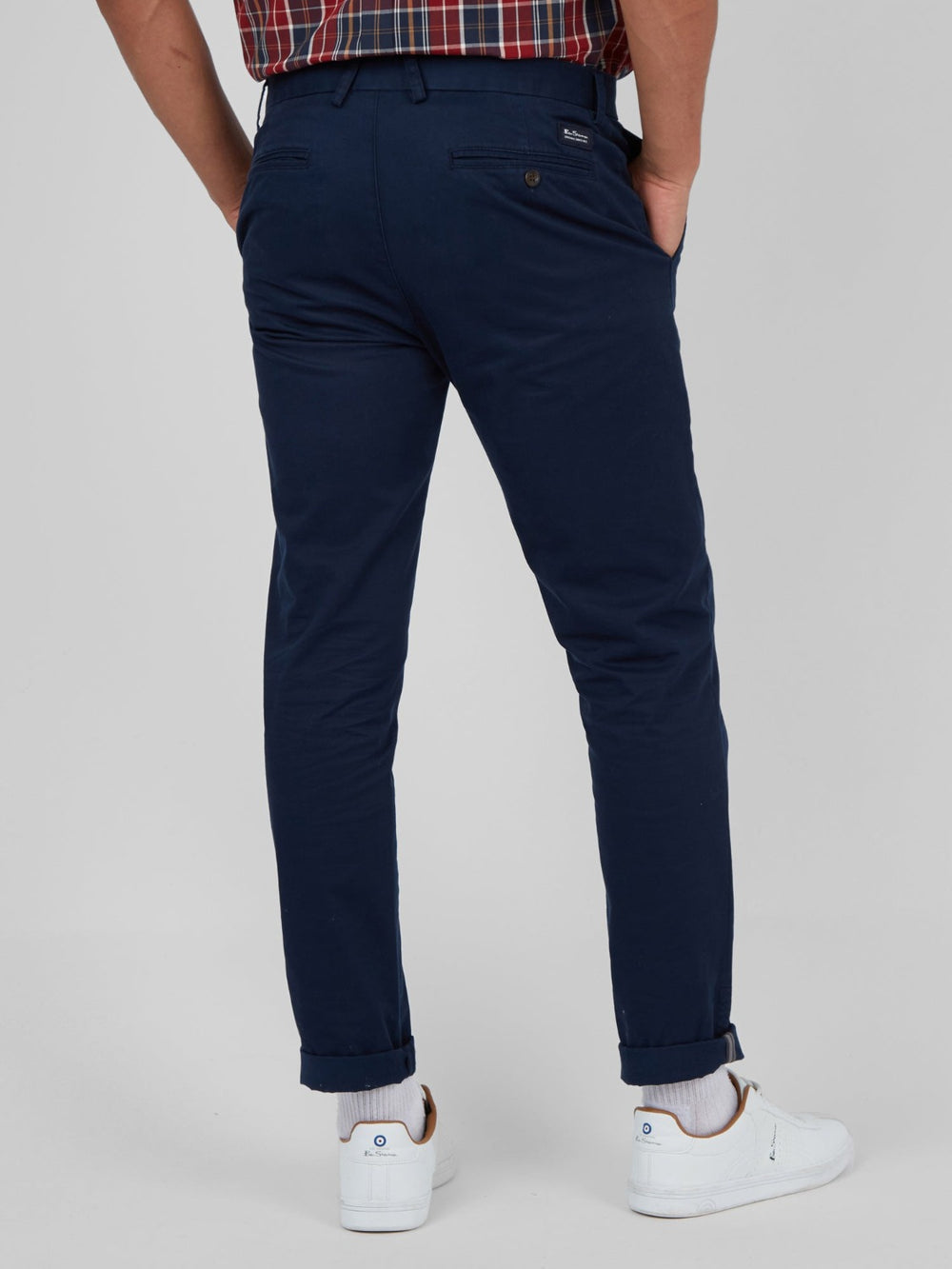 Pantalon Ben Sherman Signature Skinny Stretch Chino Azul Marino | 596-PLYIZH