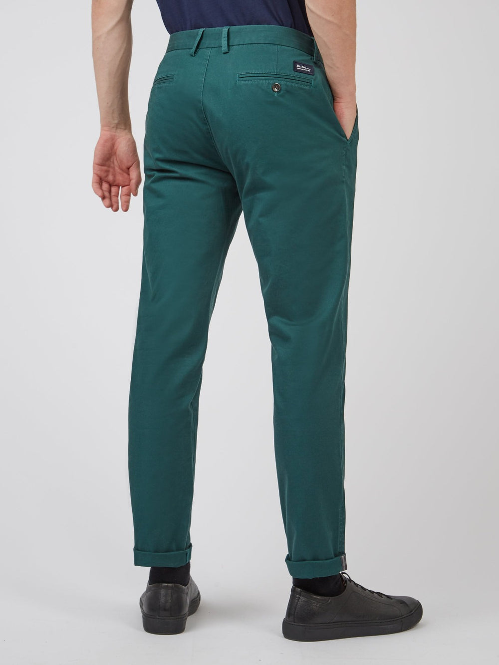 Pantalon Ben Sherman Signature Slim Stretch Chino Verde | 825-QOGDSC