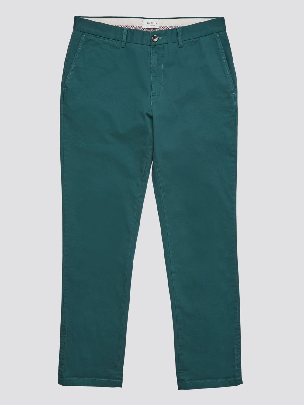 Pantalon Ben Sherman Signature Slim Stretch Chino Verde | 825-QOGDSC