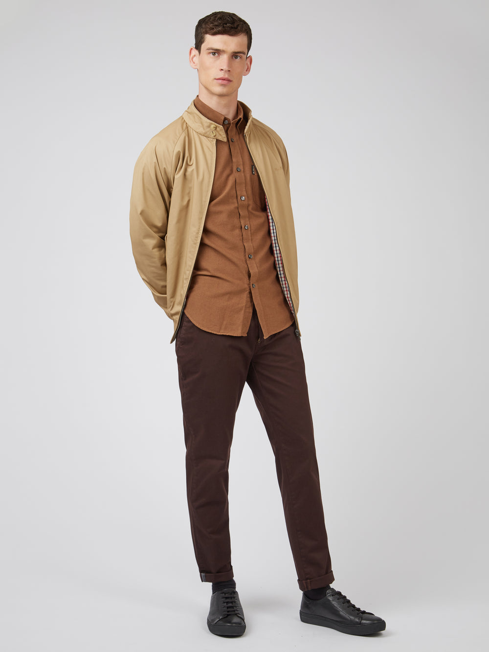 Pantalon Ben Sherman Signature Slim Stretch Chino Rojas | 683-LHCTSK