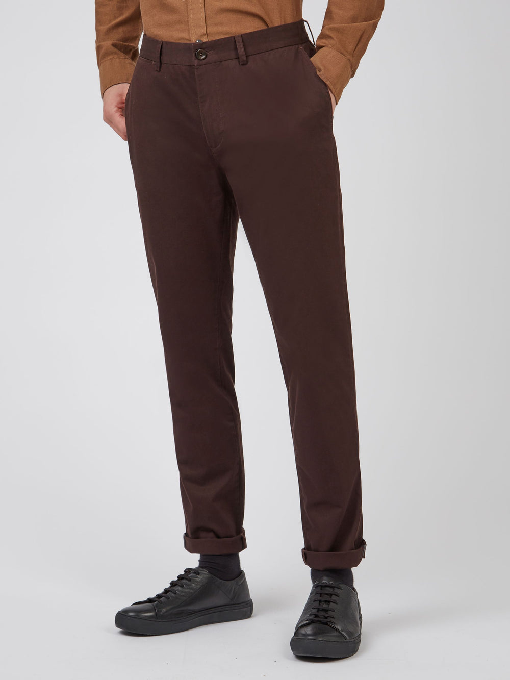 Pantalon Ben Sherman Signature Slim Stretch Chino Rojas | 683-LHCTSK