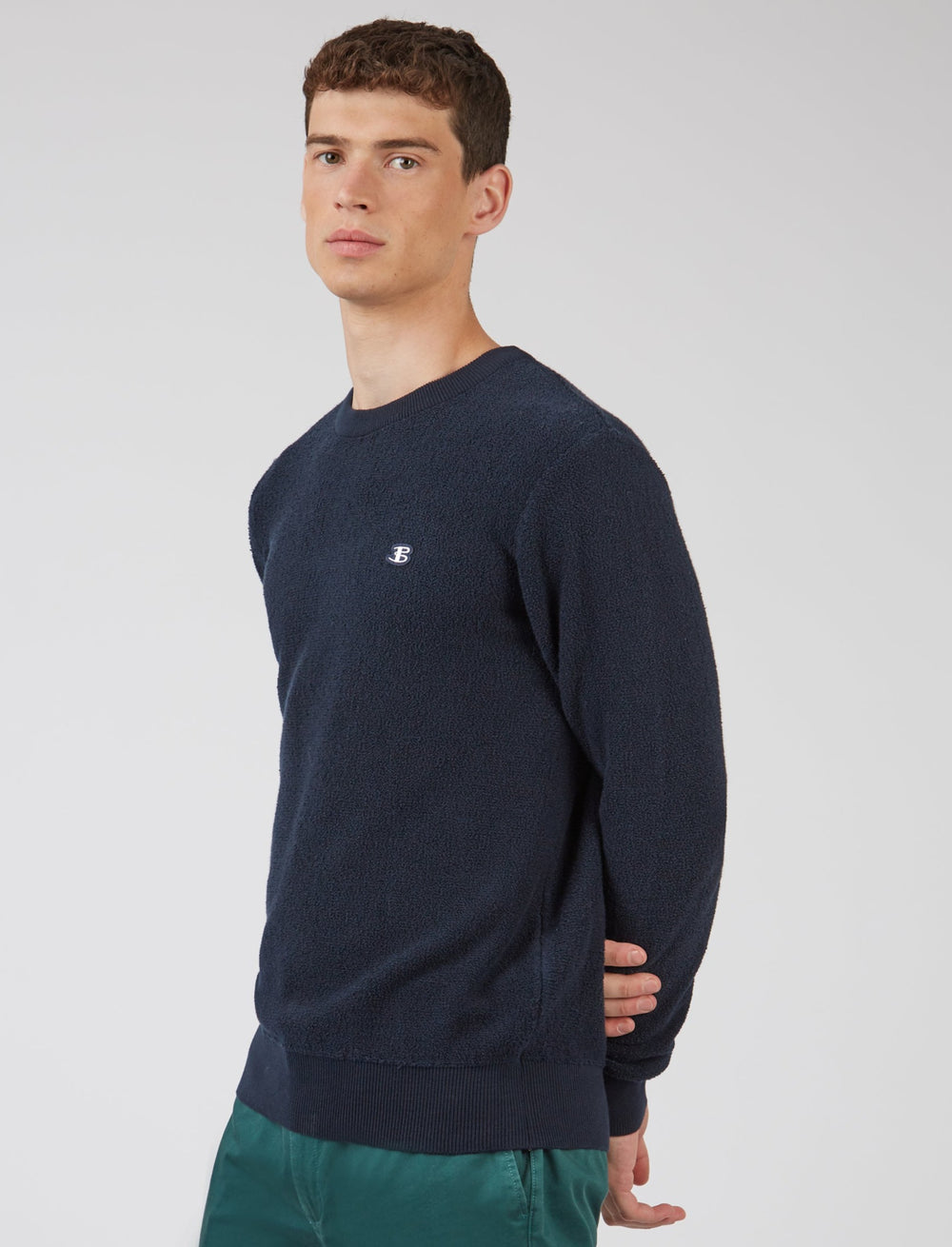 Prendas De Punto Ben Sherman B by Ben Sherman Crewneck Azul Marino | 198-JADBLZ