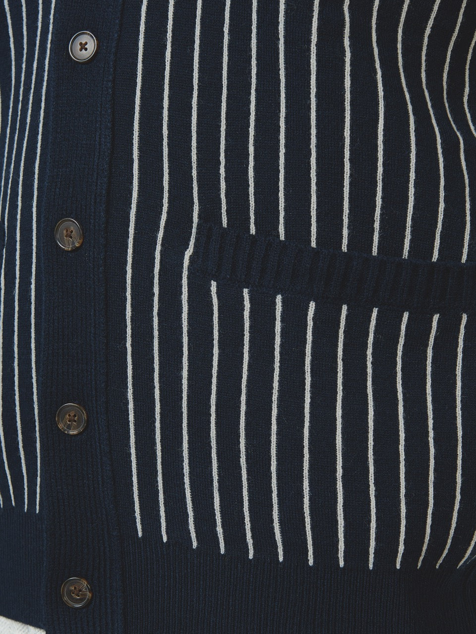 Prendas De Punto Ben Sherman Jacquard Stripe Cardigan Azul Marino | 271-VOYJQZ