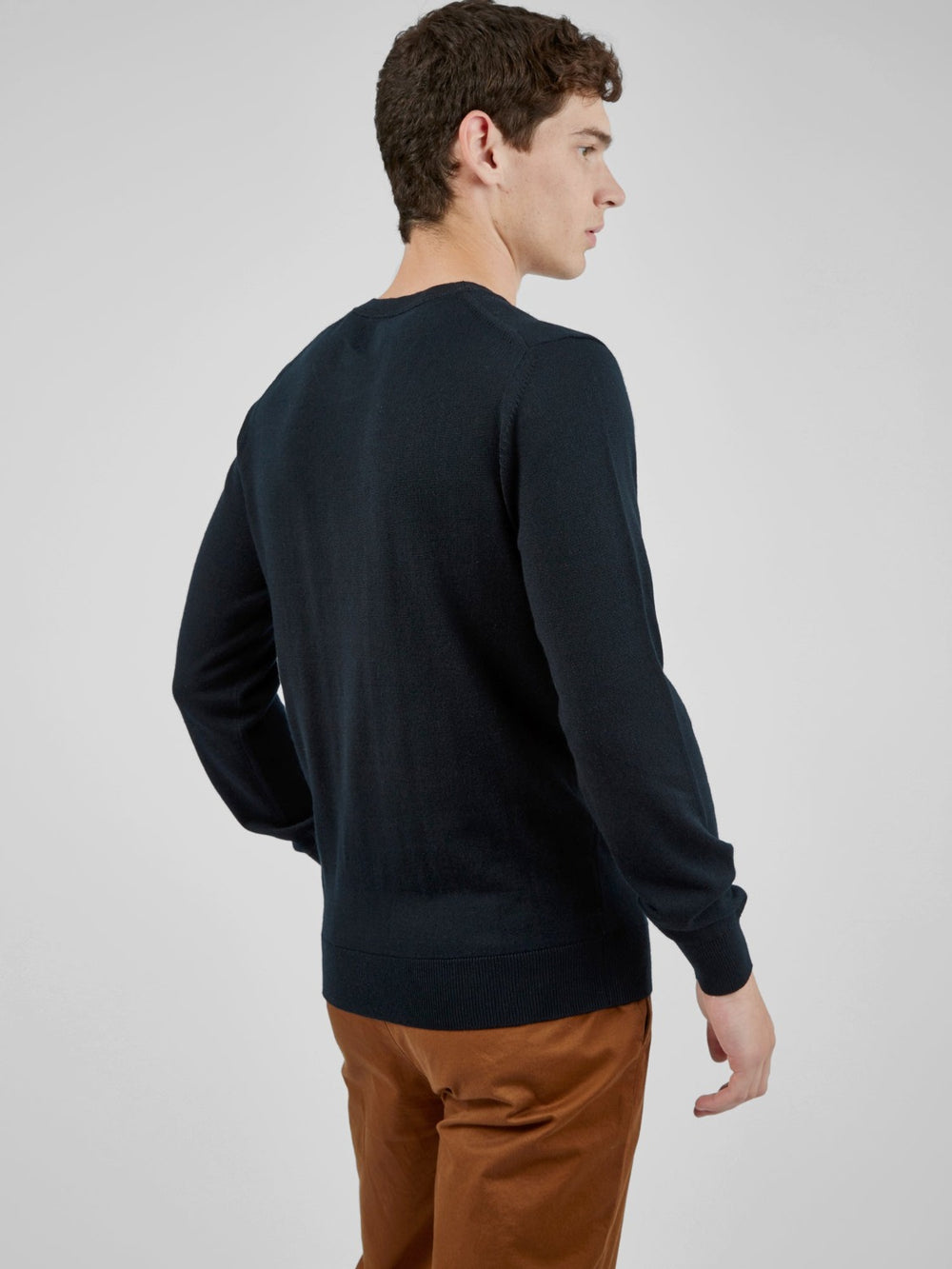 Prendas De Punto Ben Sherman Signature Crewneck Negras | 708-CWPTMA