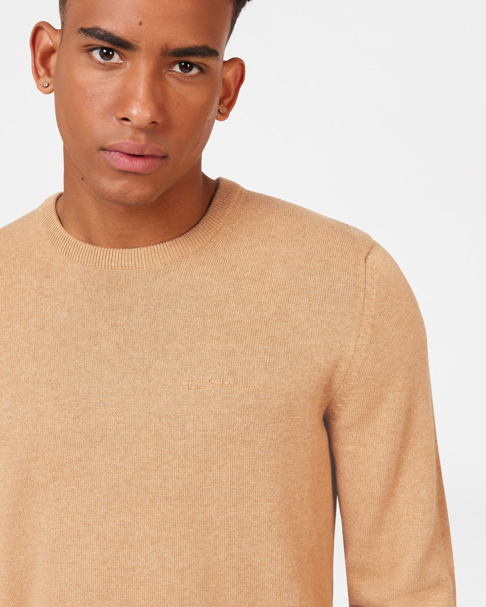 Prendas De Punto Ben Sherman Signature Crewneck Gris | 709-PTQLXE