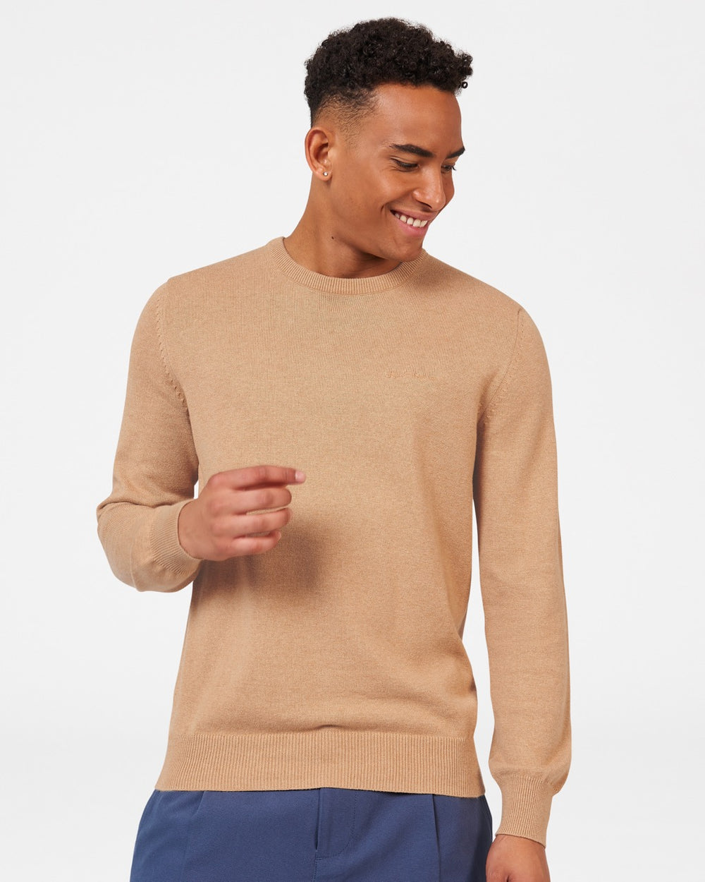 Prendas De Punto Ben Sherman Signature Crewneck Gris | 709-PTQLXE