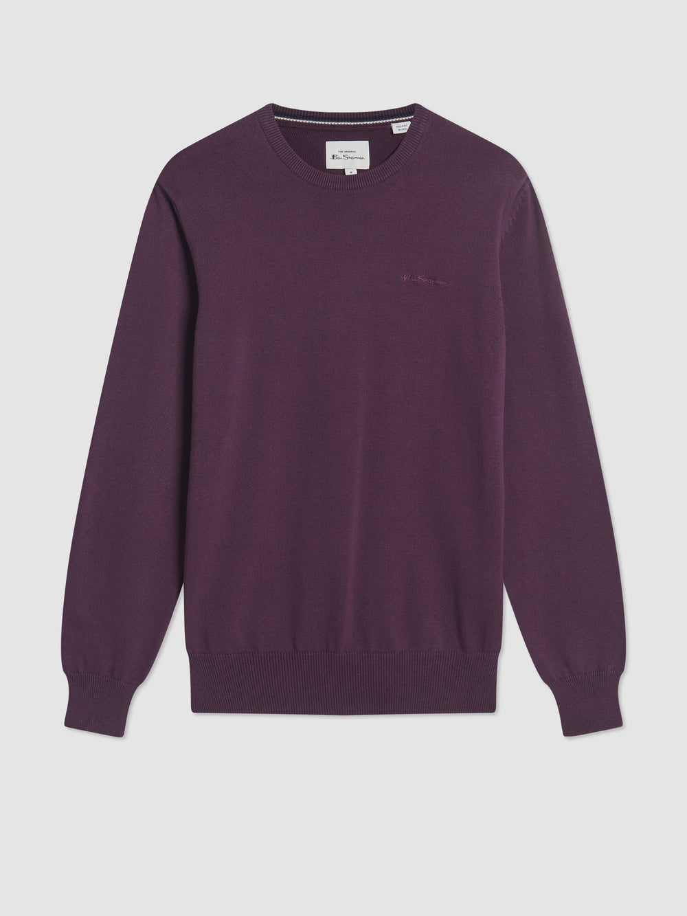 Prendas De Punto Ben Sherman Signature Crewneck Moradas | 246-NWHPVA