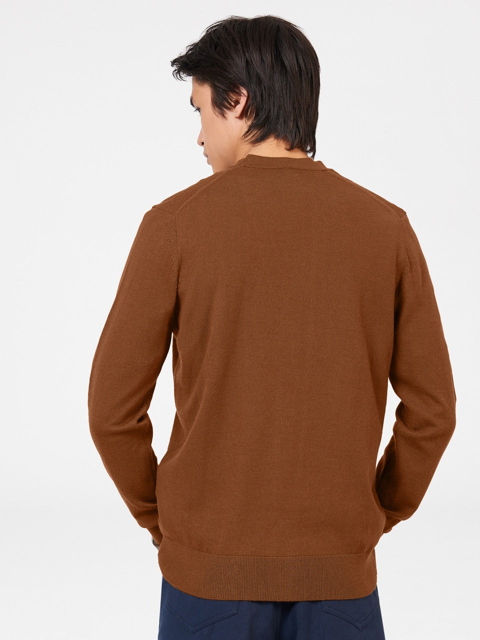 Prendas De Punto Ben Sherman Signature Merino Cardigan Marrones | 789-QEVMCG