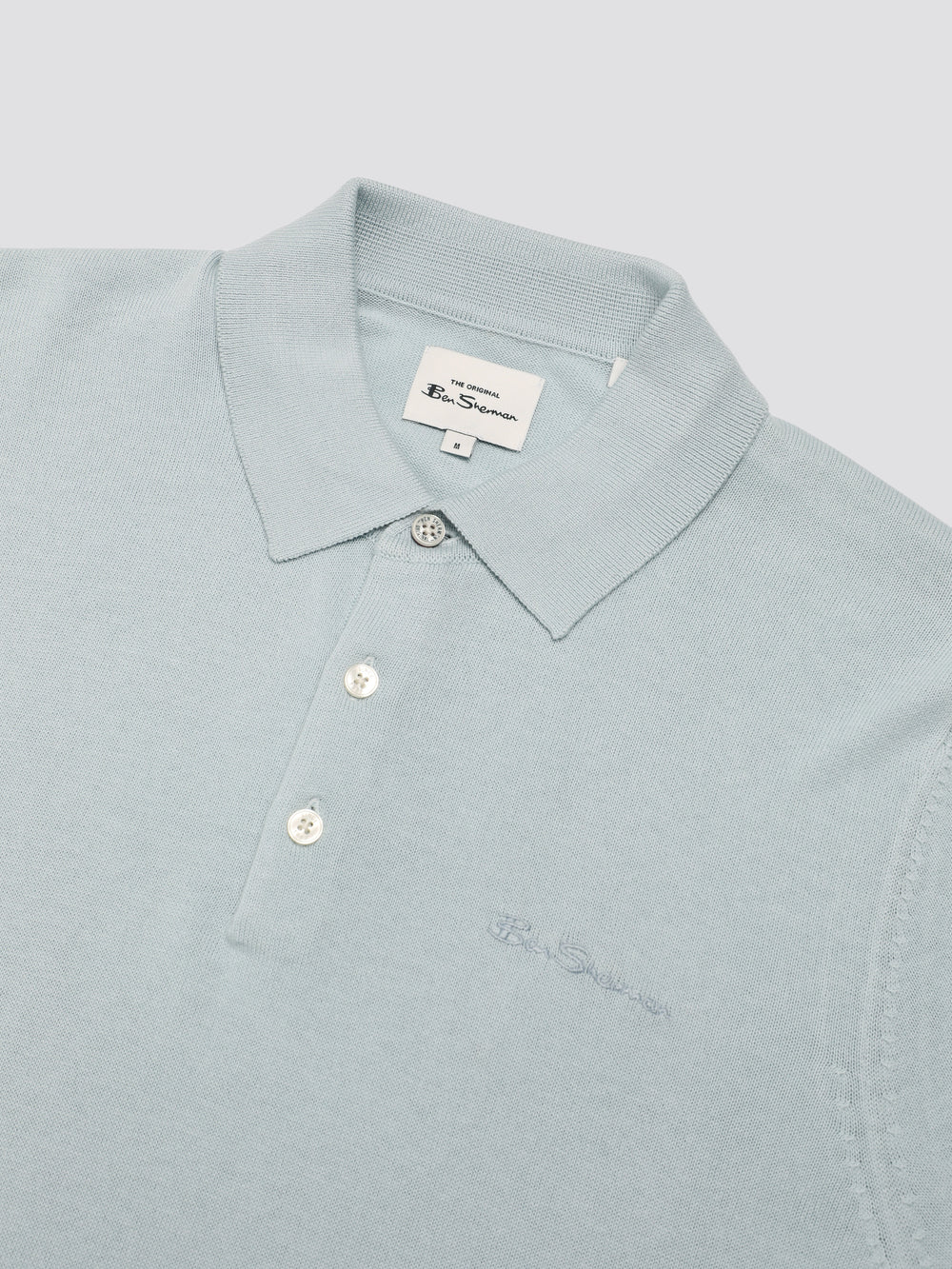 Prendas De Punto Ben Sherman Signature Short Sleeve Polo Azules | 926-FJASYB