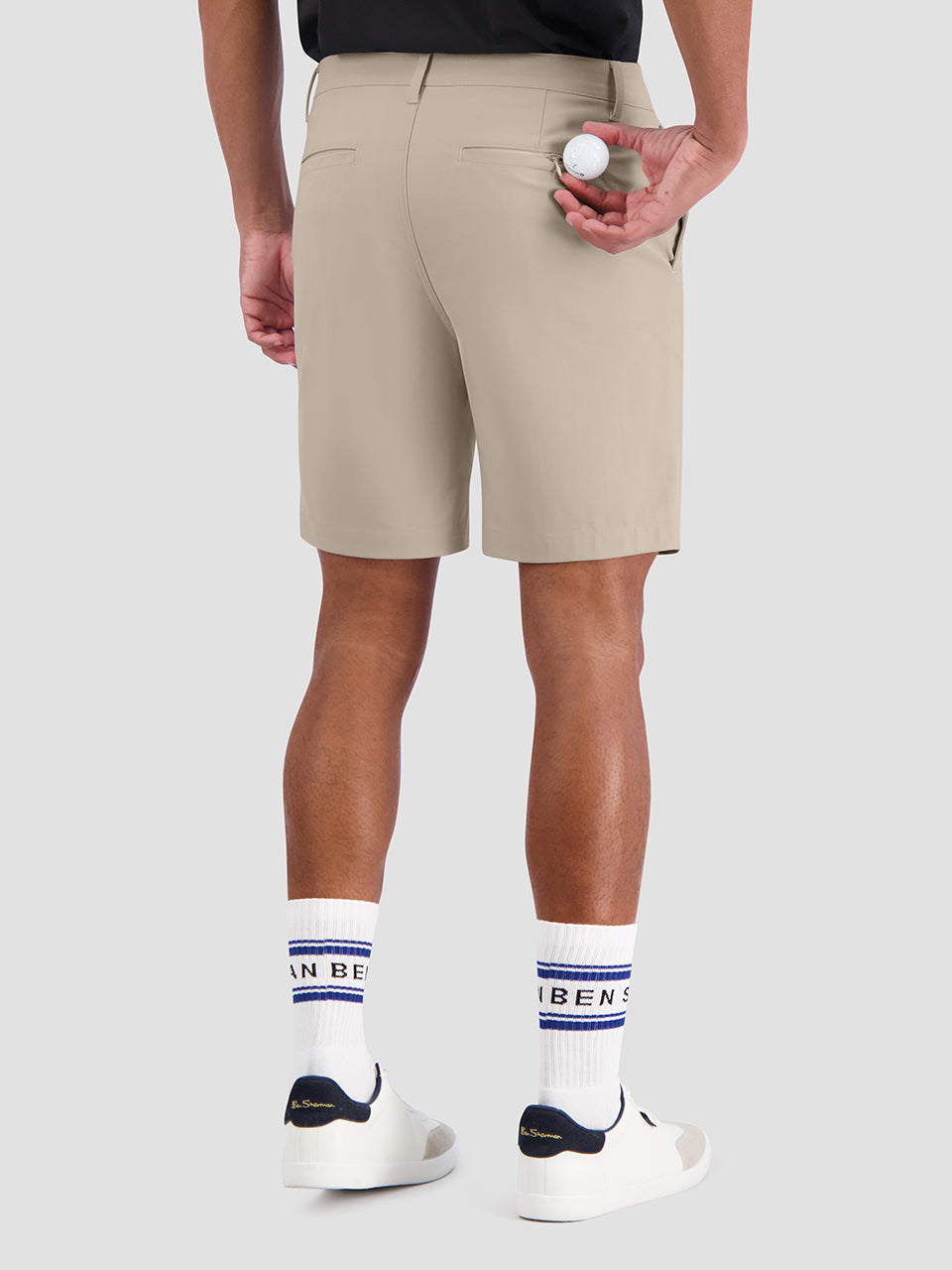 Short Ben Sherman 4Way Stretch Tech Kaki | 039-SXYERK