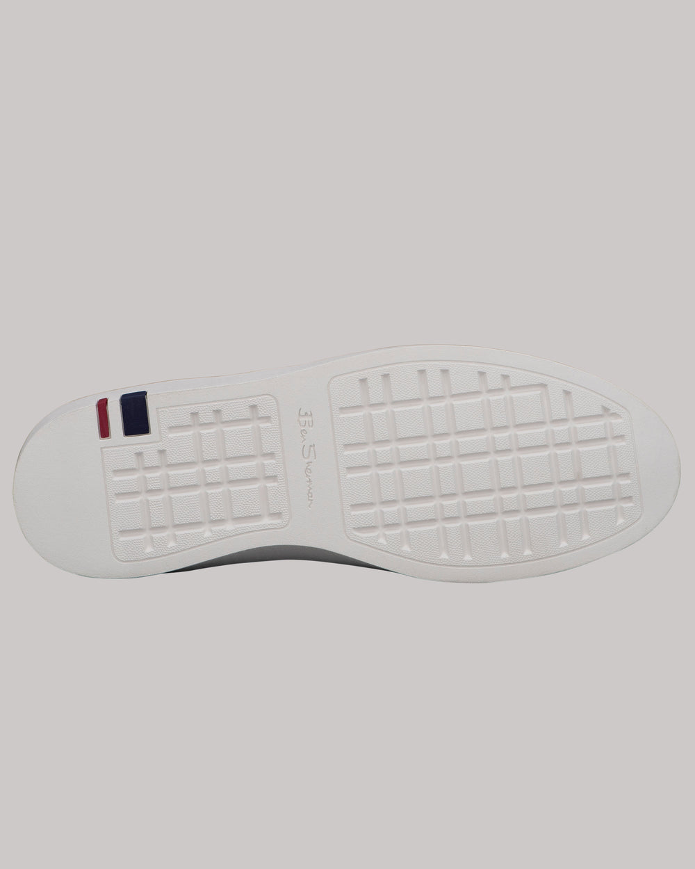 Zapatillas Ben Sherman Boxwell Blancas Azul Marino Rojas | 432-FKNERQ