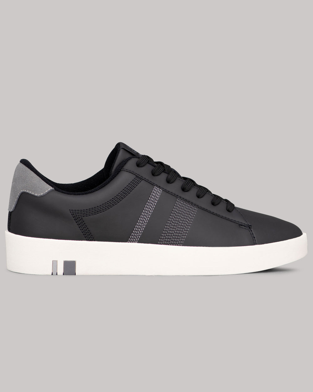 Zapatillas Ben Sherman Boxwell Negras Blancas Gris | 607-TPSUCJ