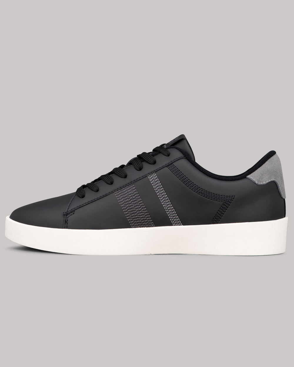 Zapatillas Ben Sherman Boxwell Negras Blancas Gris | 607-TPSUCJ