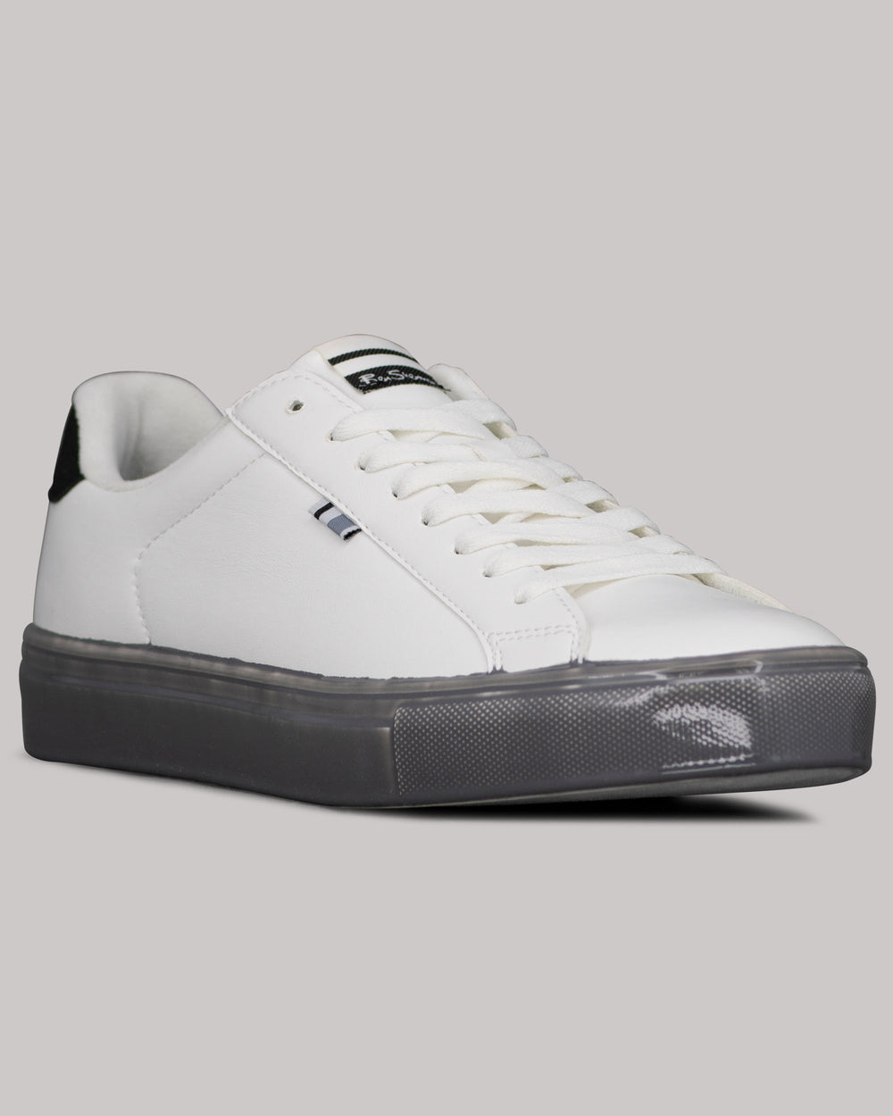 Zapatillas Ben Sherman Crowley Blancas Negras | 148-FLHPSV