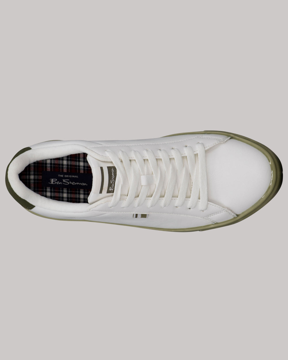 Zapatillas Ben Sherman Crowley Blancas | 123-TOVRYM