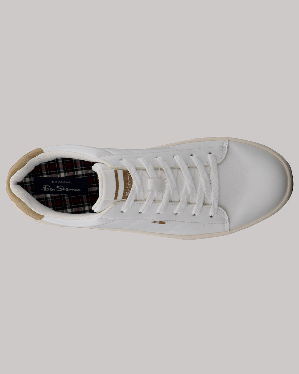 Zapatillas Ben Sherman Hampton Blancas Marrones | 098-PBEKUC