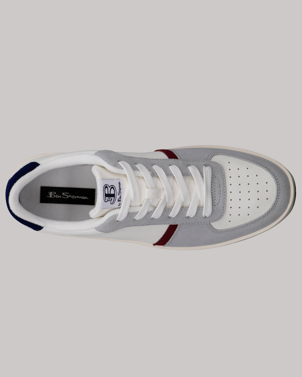 Zapatillas Ben Sherman Richmond Blancas Azul Marino | 198-UCJBZH