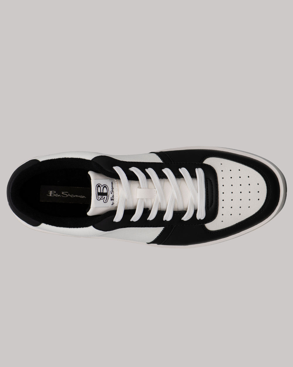 Zapatillas Ben Sherman Richmond Blancas Negras | 039-XRUGWY